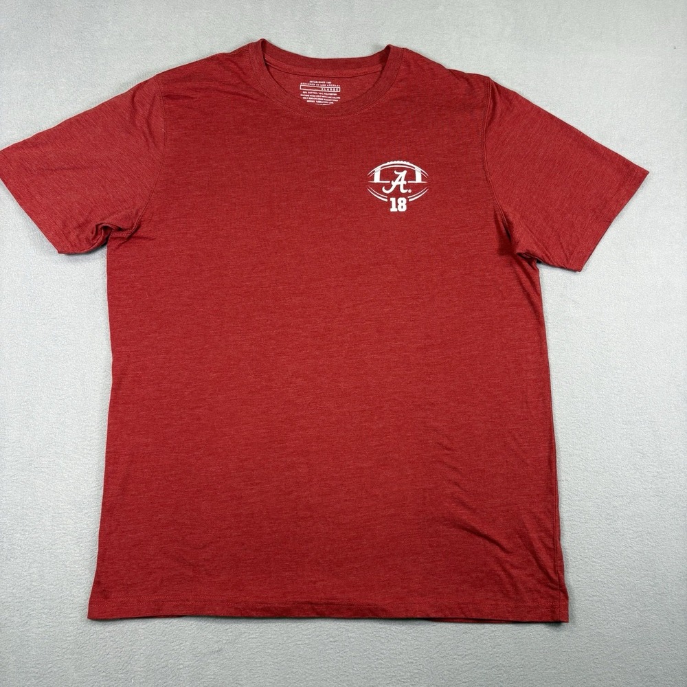 Alabama Crimson Tide T Shirt Mens XL 18X National Champions 2020 Football NCAA